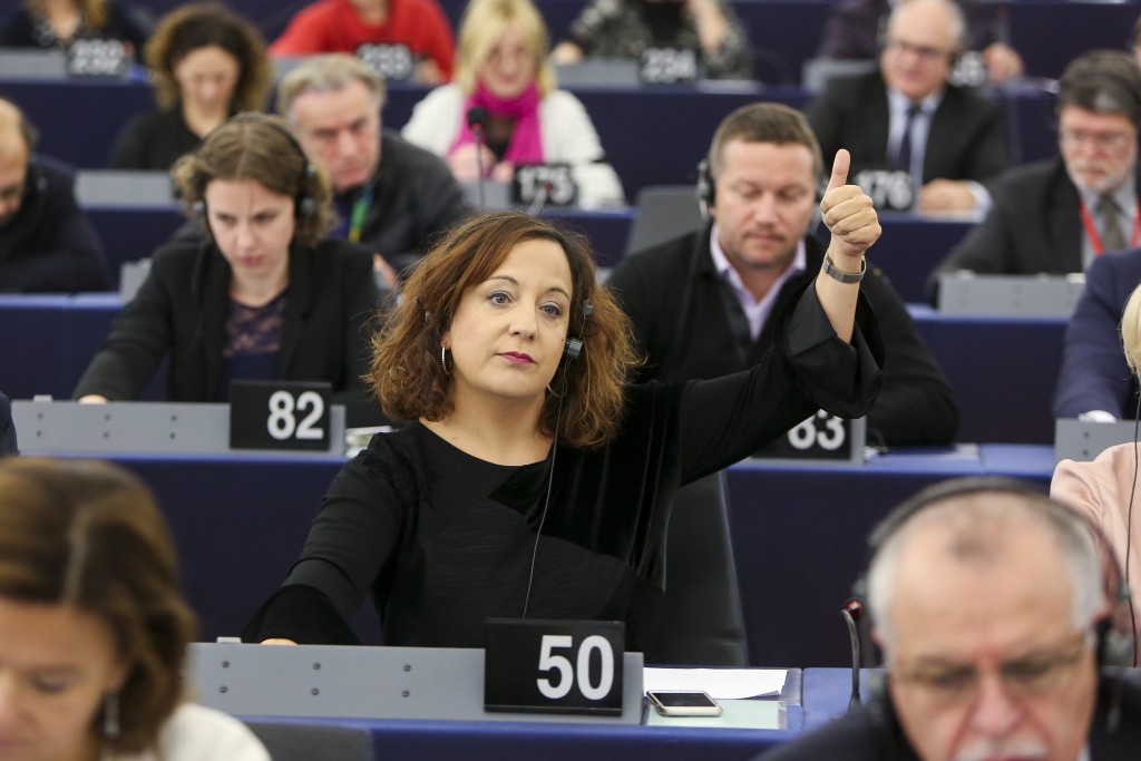 Iratxe Garcia eurodiputada PSOE europa