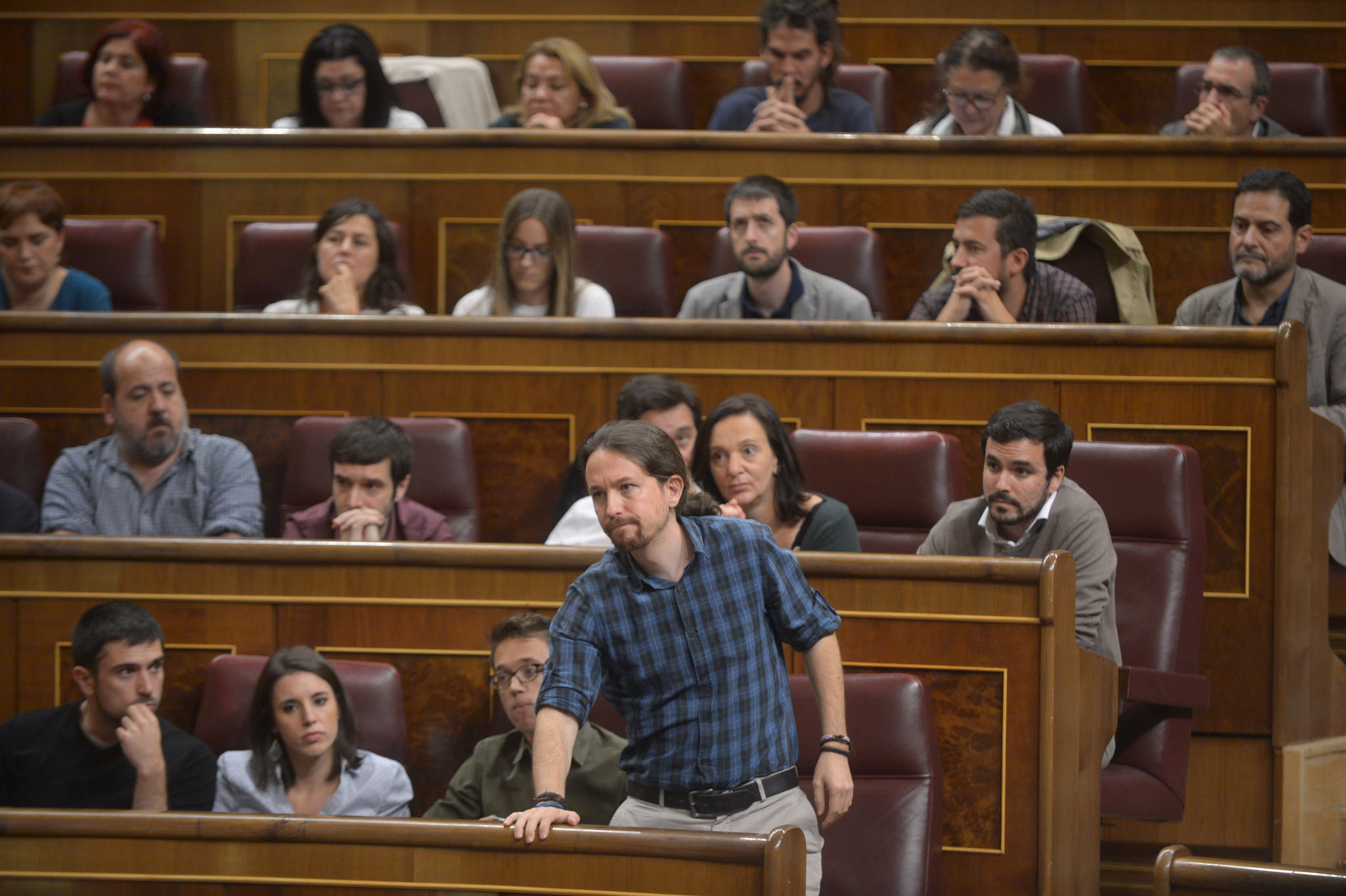 Pablo Iglesias Podemos Congreso investidura 