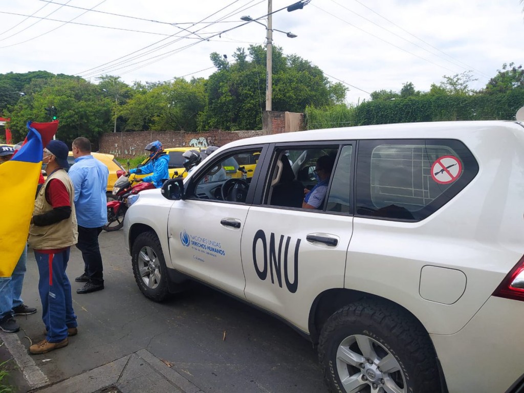 Cali Colombia ONU 3-5-2021 tras protestas