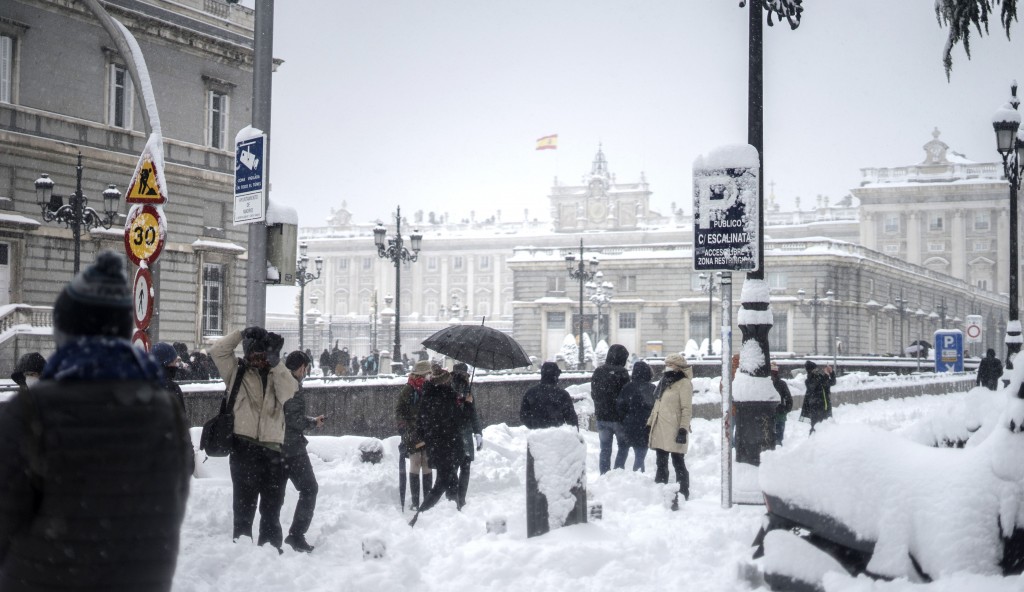 Madrid nieve 9-1-2021