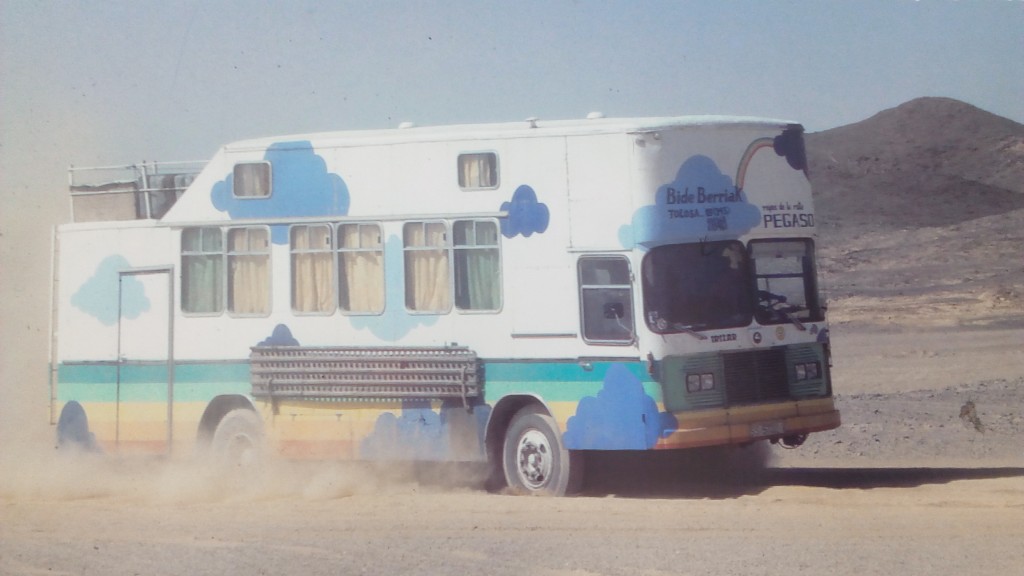 Josu Iztueta camion mudanzas por el mundo