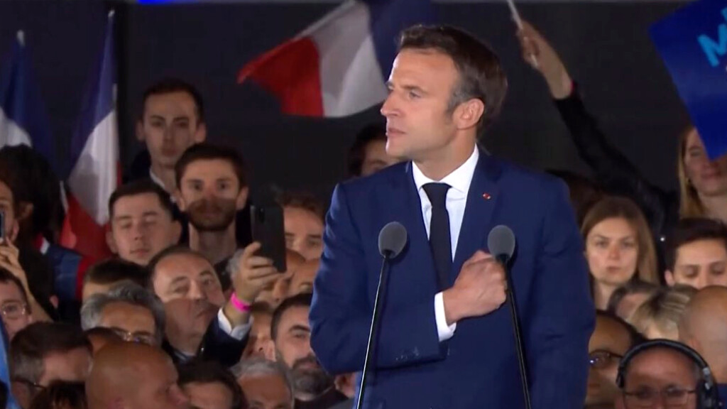 Macron victoria elecciones 2022