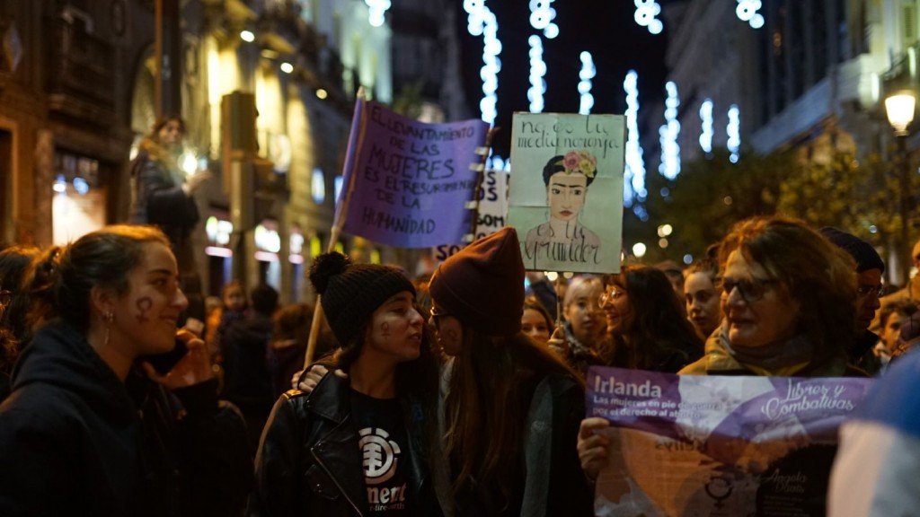 Manifestacion contra la violencia machista 25N 2017