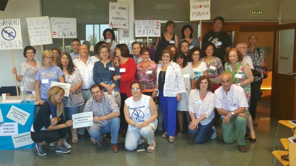 Marea Blanca Zaragoza Encuentro Estatal