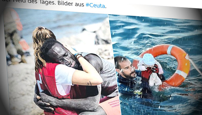 El Abrazo De Luna O El Guardia Que Salva A Un Bebe Del Agua Se Convierten En Iconos De La Crisis En La Prensa Internacional Radiocable Com Radio Por Internet El Abrazo De Luna O El Guardia Que Salva A Un Bebe Del Agua Se Convierten En Iconos De La Crisis En La Prensa Internacional Radiocable Com Radio Por Internet