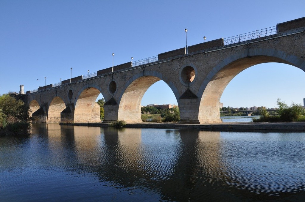 badajoz puente de palmas rio