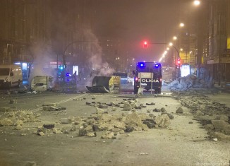 disturbios,protesta,gamonal,burgos,violencia,policia,bulevar