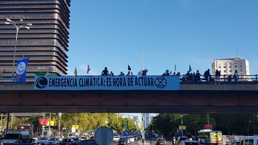 extinction rebellion madrid 7-10-2019