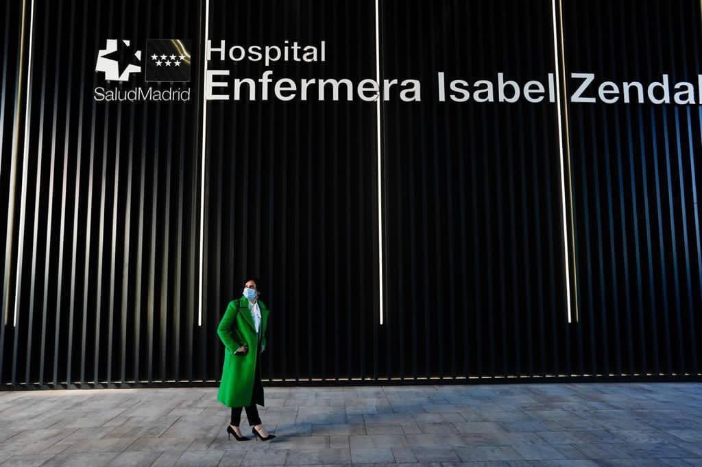 inauguracion hospital isabel Zendal Isabel Diaz Ayuso