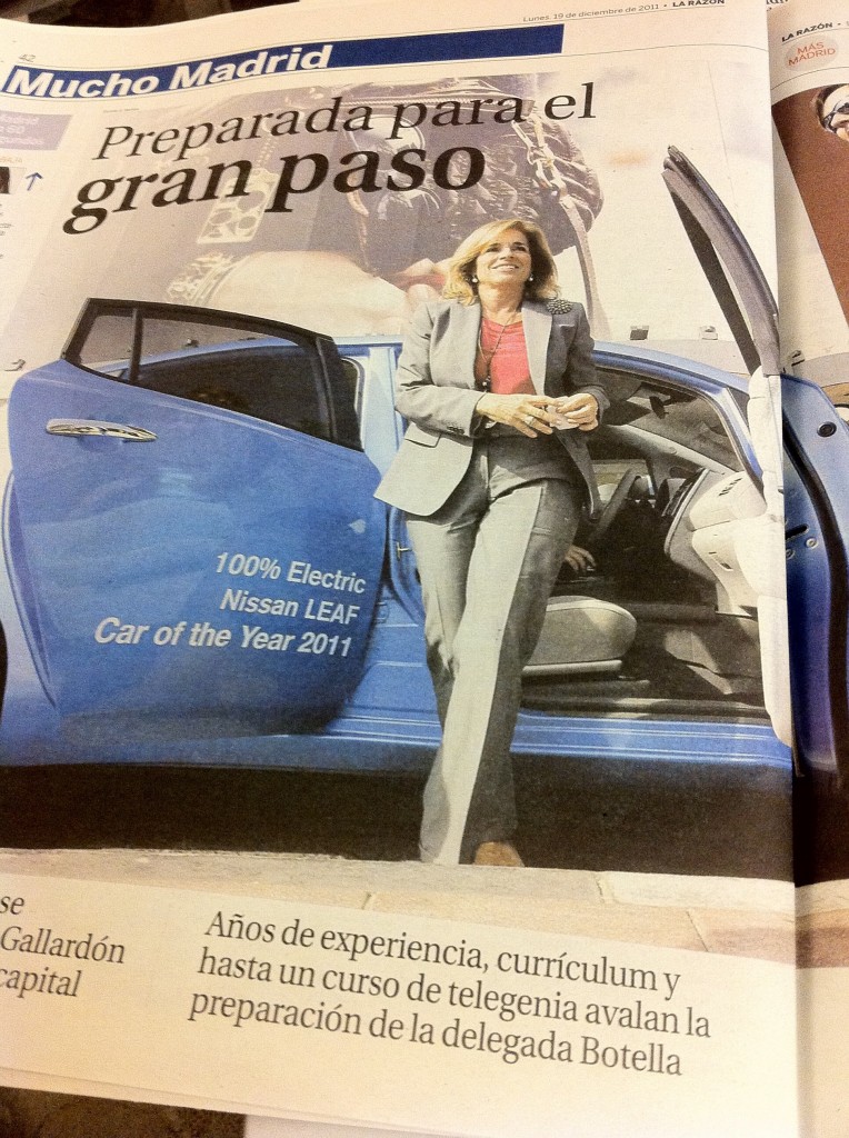 Ana Botella en La Razón