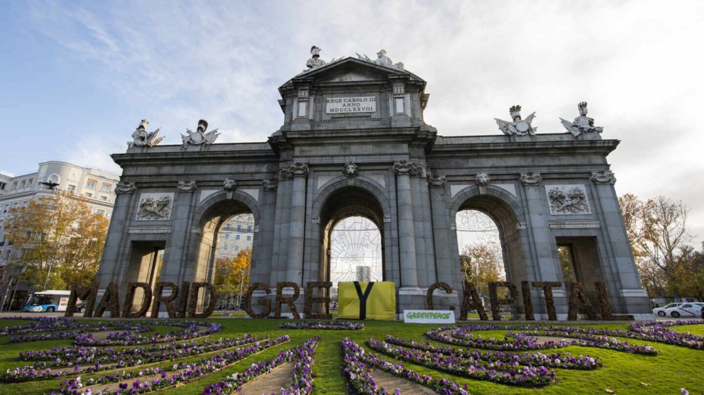 Madrid Grey Capital Accion Greenpeace