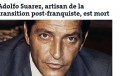 50 años del nombramiento de Adolfo Suárez como presidente de España