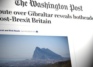 washington post exaltacion disputa gibraltar